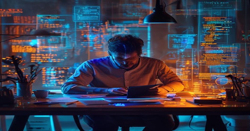 Coding Agent kreativer Workspace Mensch und Maschine