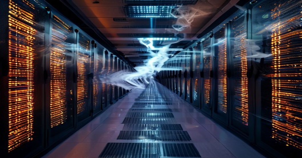 Rechenzentrum exponentielles Wachstum KI-Inferenz