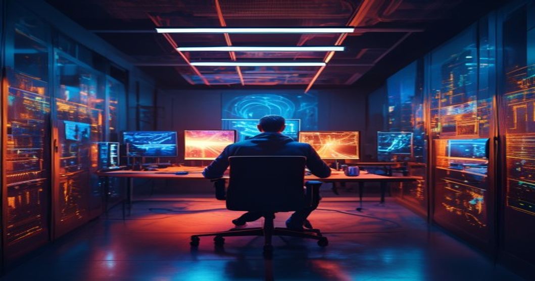 Ollama Enterprise lokales KI-Training im Serverraum