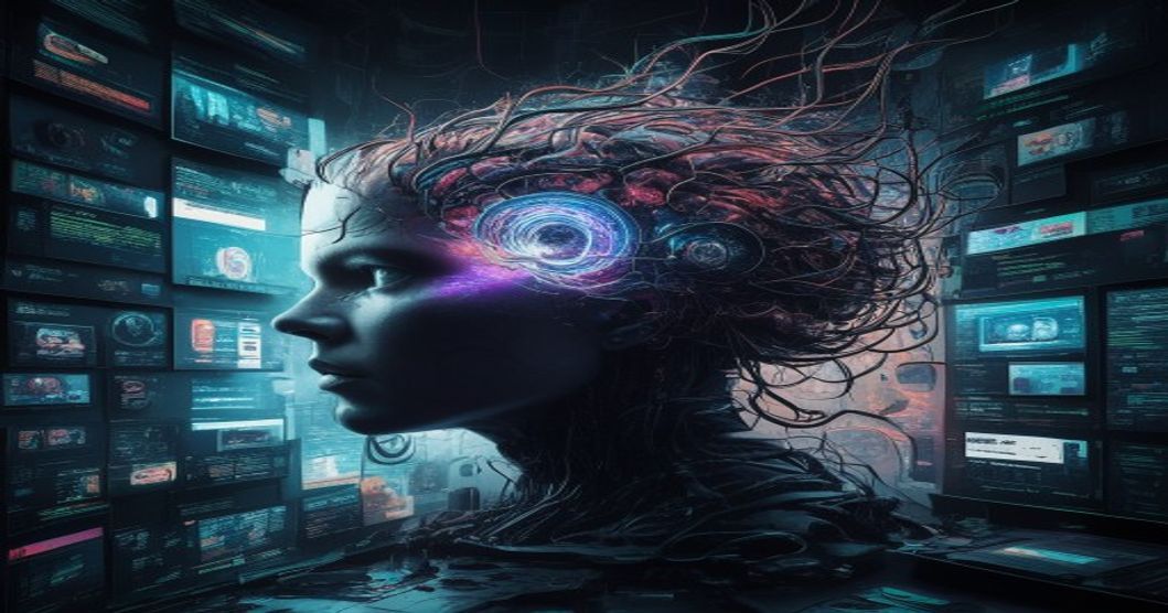 KI-System konsumiert chaotische Web-Inhalte – digitale Dystopie